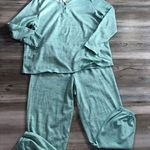White Orchid petite medium pajama set Green Size undefined Photo 0