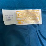 Pendleton 14 Blue Plaid Wool Midi Skirt Western Indie Vintage New Deadstock Photo 7