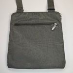 Baggallini  Nylon Adjustable Crossbody Travel Bag Purse Embossed Gray Leopard Photo 5