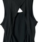 Champion C9 Athletic Sporty Open Back Workout Black Sleeveless Top Sz M Photo 4