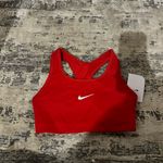 Nike NWT  Red Medium Support Non Padded Swoosh 2.0 Sports Bra Size Small Photo 1
