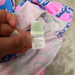 Lilly Pulitzer  Vero Tunic Caught In The Coral Pink Blue‎ Top Shirt size XS Photo 5