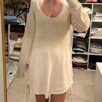 MABLE: Cream Knit Dress/Coverup Tan Size M Photo 0