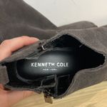 Kenneth Cole New York Gray Suede Zip Up Ankle Booties Size 7.5M Photo 5