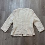 Saks 5th Avenue Folio New York Blazer Button Up Cream‎ Jacket Size XL Photo 1