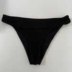 l*space NWOT L* Classic Black Ribbed Veronica Bikini Bottom Photo 2