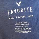 American Eagle  Navy Blue Cropped Tank - Extra Small Photo 1