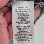 BeachLunchLounge Paisley Smocked Popover Tunic Fall Transitional Mother of Pearl Buttons‎ Size S Photo 4