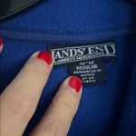 Lands' End Royal Blue  Tunic Style Fleece Jacket Photo 1