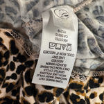 Maurice's SZ 3 (1X-Large) Tank Top Leopard Stretch Racerback V-Neck Hi-Low Hem Photo 9
