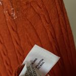Gap cute knitted orange wool blend cardigan Photo 7