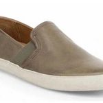 Frye Dylan Leather slip on Sneaker in Ash Size 10 Photo 0