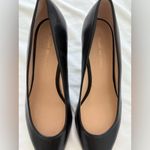 Stuart Weitzman Black Leather Ballet Flats Photo 1