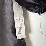 Delfina Statement Sleeve Gown Black Fall Gold Metallic Formal Dress Size 6 NWT Photo 4