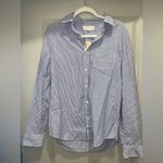 Aeropostale NWT  Striped Blue White Striped Shirt with Pink Palm Trees Photo 0