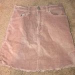 PacSun Pink Corduroy Skirt Photo 0