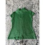 Ronni Nicole VintageRonnie  Nicole Womens Top Green Glittery Size Small‎ Made USA Photo 1
