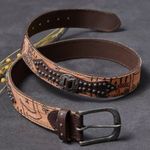 Free People NWT  Bandana Belt in Sunstone Photo 0