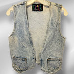 Vintage‎ Steel Jeans Denim Vest Blue Photo 0