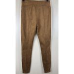 Spanx  Women’s Velour Skinny Pants Full Length Lined Brown Size S Photo 3