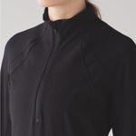 Lululemon Fresh Tracks 1/2 Zip Pullover Black Size 6 Photo 3