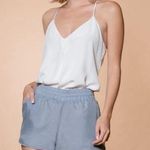 Lavender Brown Shorts Denim Blue Photo 0
