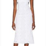 LPA Francesca Eyelet Midi Dress XS Photo 0