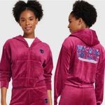 Marvel  Wakanda Forever Zip-Up Hoodie – Berry Red – Black Panther - Junior XL Photo 1