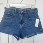 PacSun  Dark Indigo Denim Mom Shorts Photo 0