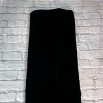 Jessica McClintock Vintage 1986  Women’s 24” Black Velvet Pencil Midi Skirt Photo 3