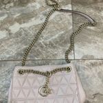 Michael Kors  pink Quilted Shoulder Bag with Gold Chain Photo 0