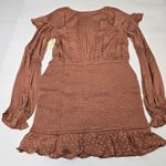 Tularosa  Edie Dress in Copper XL Photo 11