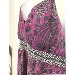 APT 9 Women's Purple Paisley Print Camisole Dress Size XL X Photo 2