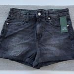 Wild Fable Washed Black Highest Rise Short Size 6 Photo 0