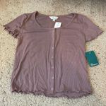 Stitch Fix brown crop top Photo 0
