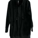 Athleta  Women's Black Cozy Karma Half-Zip Pullover Dress Size M Photo 0