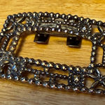 Vintage Black and Gold Shoe Clips Photo 0