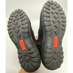 Khombu  Bonnie Black Suede Leather Faux Fur Ankle Boots Women's Size 6 Photo 11