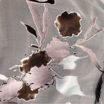 Cachet 90’s Y2K Silk Velvet Burnout Maxi Dress Beaded Whimsigoth Halter White Size 8 Photo 8