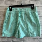 Avia Women’s mint athletic pull on drawstring shorts Small Photo 0