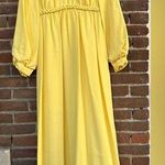 Vintage 1970s Emma Domb Formal Dress Yellow Size undefined Photo 0