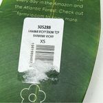 Farm Rio Banana Vichy Swim Bikini Top Womens Size XS Summer Vacation NEW Photo 3