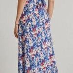 Rixo Florida Floral Daisy Flutter Sleeve Midi Dress Empire Waist Daisy NWOT Blue Photo 1
