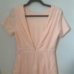 HYFVE Light pink open back romper Photo 1