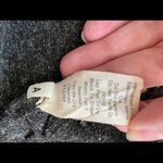 CAbi Glee Sweater Tank Gray Grey Charcoal Black Trim Work Casual Heathered Shirt Photo 4