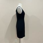 Hugo Buscati  Black Silk Sheath Dress Size 6 Photo 1