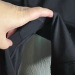 Lululemon cropped leggings with striped waistband and back pocket size 2 Photo 2