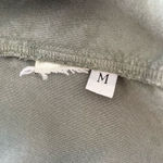 Anthropologie  Cloth & Stone Live Tie Waist Moss Green Mini Dress M Photo 9