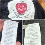 Free People Vintage Black Gold Bead Sequence Chiffon Overlay Mini Skirt Small Photo 12