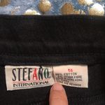 Stefano international ladies black lace up high waisted cotton pants size 14 Photo 11
